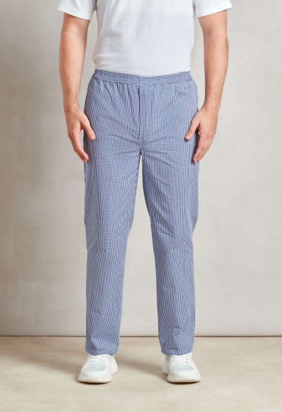CHEF'S PULL-ON TROUSERS Kék 