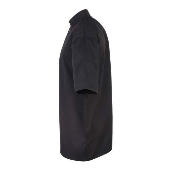 CHEF'S SHORT SLEEVE STUD JACKET Fekete 