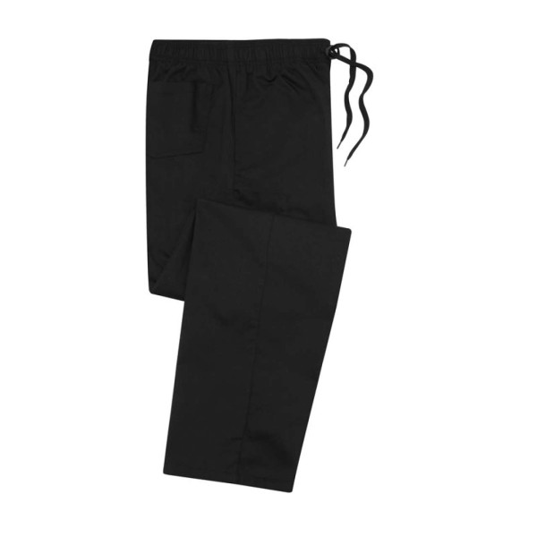 CHEF'S 'SLIM FIT' TROUSERS Fekete 