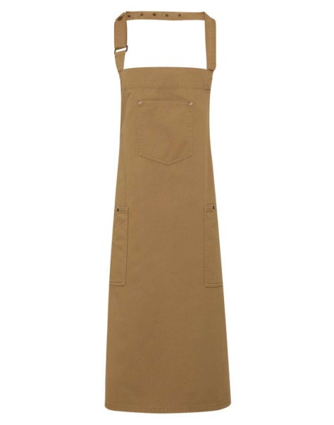 'CHINO’ BIB APRON Barna 