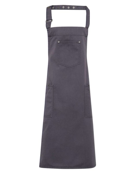 'CHINO’ BIB APRON Szürke 