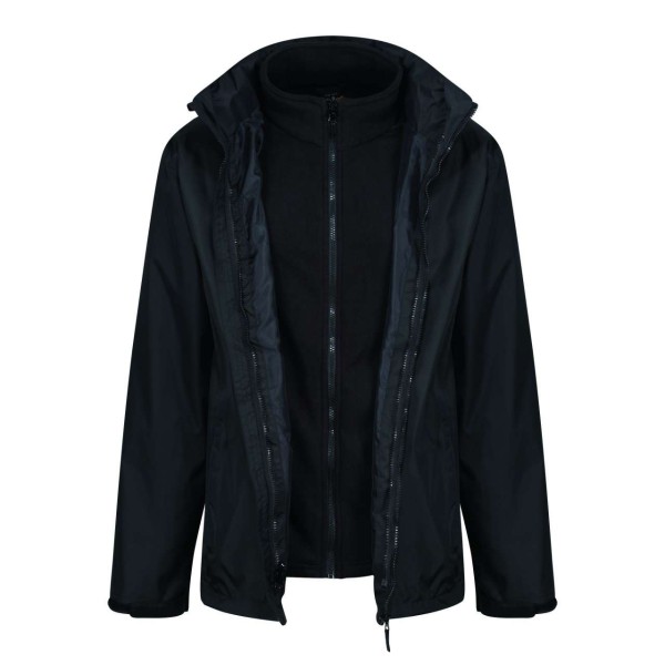 CLASSIC 3-IN-1 WATERPROOF JACKET Fekete 