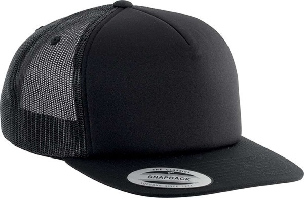 CLASSIC TRUCKER CAP - 5 PANELS Fekete 
