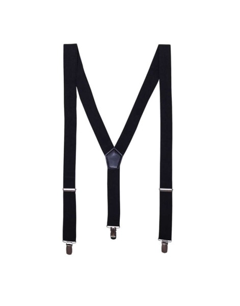 CLIP-ON TROUSER BRACES/SUSPENDERS Fekete 