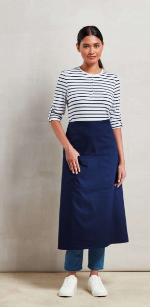 'COLOURS COLLECTION’ BAR APRON WITH POCKET Fehér 