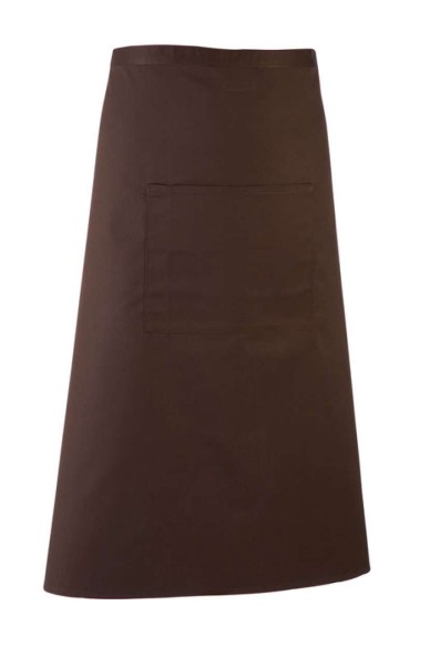 'COLOURS COLLECTION’ BAR APRON WITH POCKET Barna 
