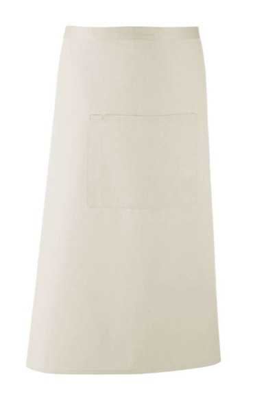 'COLOURS COLLECTION’ BAR APRON WITH POCKET Barna 