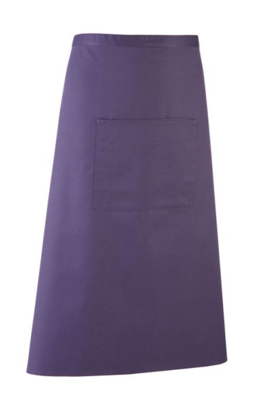 'COLOURS COLLECTION’ BAR APRON WITH POCKET Lila 