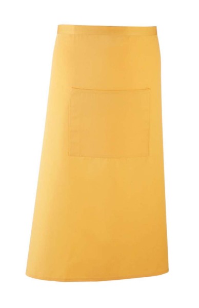 'COLOURS COLLECTION’ BAR APRON WITH POCKET Sárga 