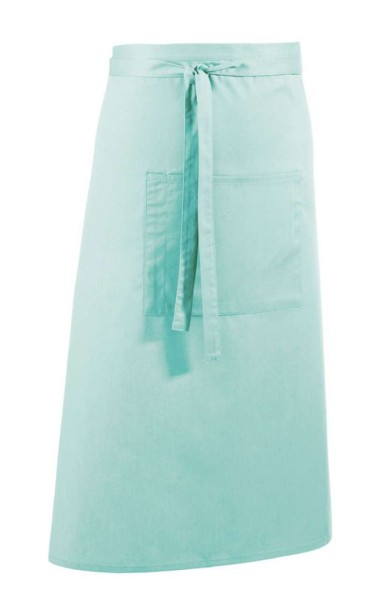 'COLOURS COLLECTION’ BAR APRON WITH POCKET Zöld 