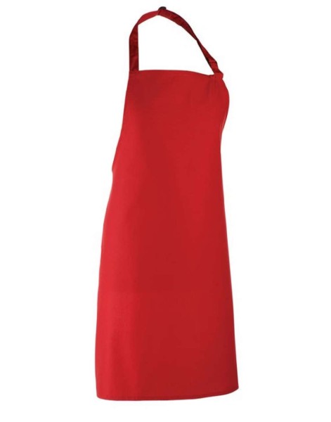 'COLOURS COLLECTION’ BIB APRON Piros 