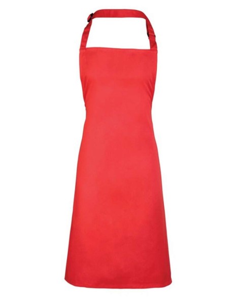 'COLOURS COLLECTION’ BIB APRON Piros 