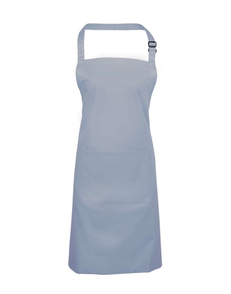 'COLOURS COLLECTION’ BIB APRON WITH POCKET Kék 