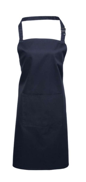 'COLOURS COLLECTION’ BIB APRON WITH POCKET Kék 