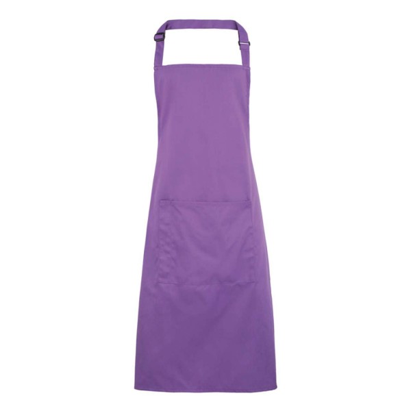 'COLOURS COLLECTION’ BIB APRON WITH POCKET Lila 