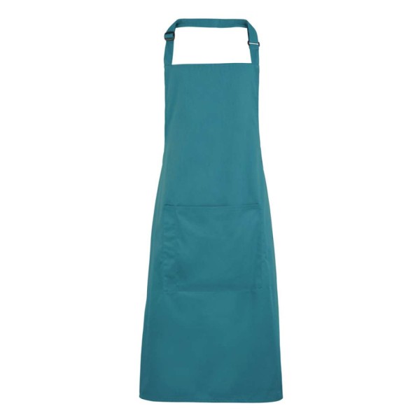 'COLOURS COLLECTION’ BIB APRON WITH POCKET Zöld 