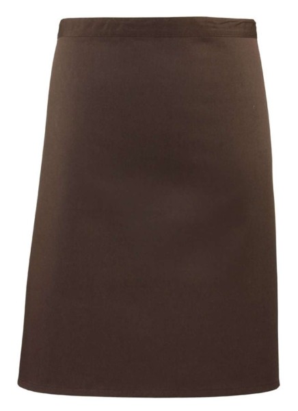 'COLOURS COLLECTION’ MID LENGTH APRON Barna 