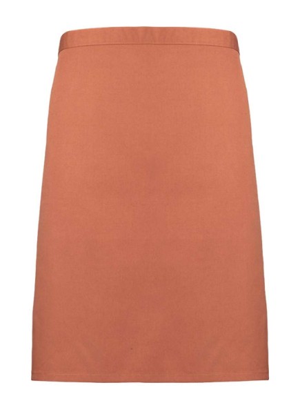'COLOURS COLLECTION’ MID LENGTH APRON Barna 