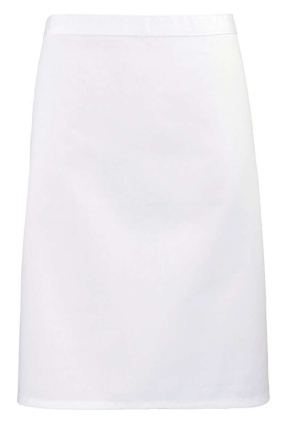 'COLOURS COLLECTION’ MID LENGTH APRON Fehér 
