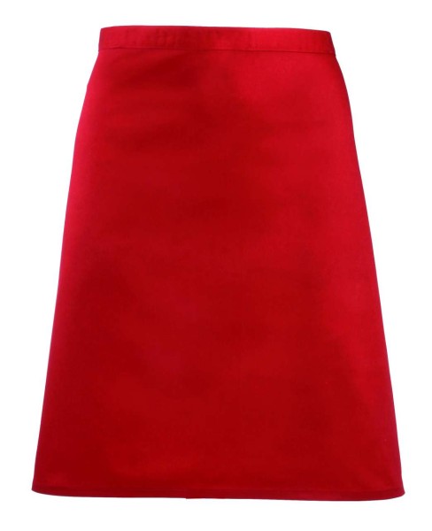 'COLOURS COLLECTION’ MID LENGTH APRON Piros 