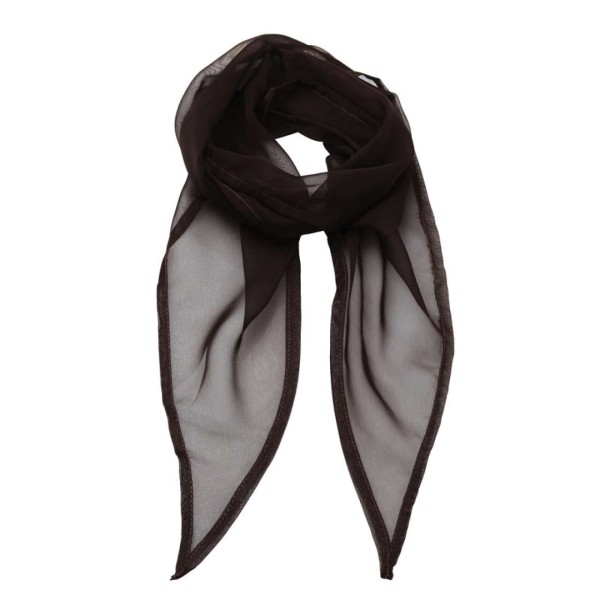 'COLOURS COLLECTION' PLAIN CHIFFON SCARF Barna 
