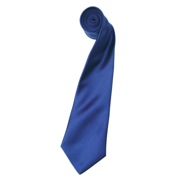 'COLOURS COLLECTION' SATIN TIE Kék 