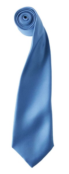 'COLOURS COLLECTION' SATIN TIE Kék 