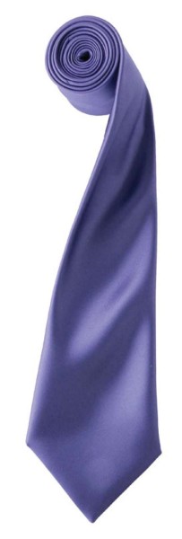'COLOURS COLLECTION' SATIN TIE Lila 