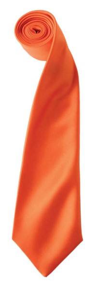 'COLOURS COLLECTION' SATIN TIE Narancssárga 