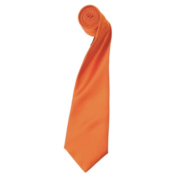 'COLOURS COLLECTION' SATIN TIE Narancssárga 
