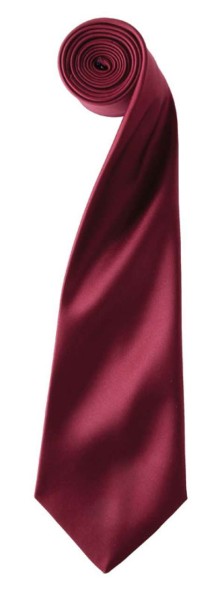 'COLOURS COLLECTION' SATIN TIE Piros 
