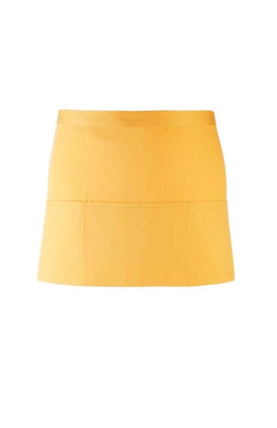 'COLOURS COLLECTION’ THREE POCKET APRON Sárga 
