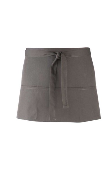'COLOURS COLLECTION’ THREE POCKET APRON Szürke 