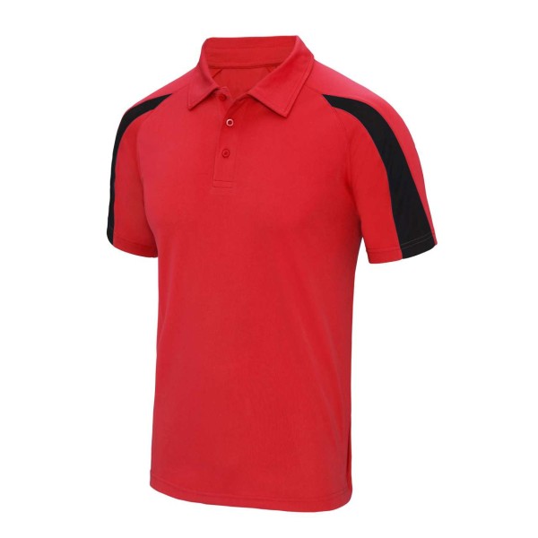 CONTRAST COOL POLO Piros 
