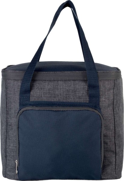 COOL BAG WITH ZIPPED POCKET Szürke 