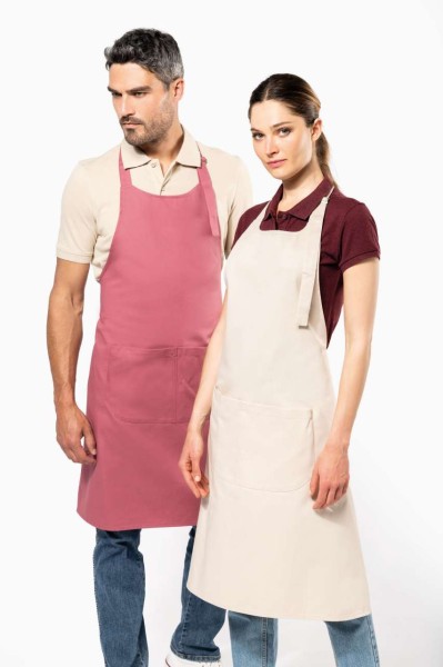 COTTON APRON WITH POCKET Zöld 