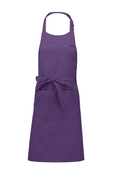 COTTON APRON WITH POCKET Lila 
