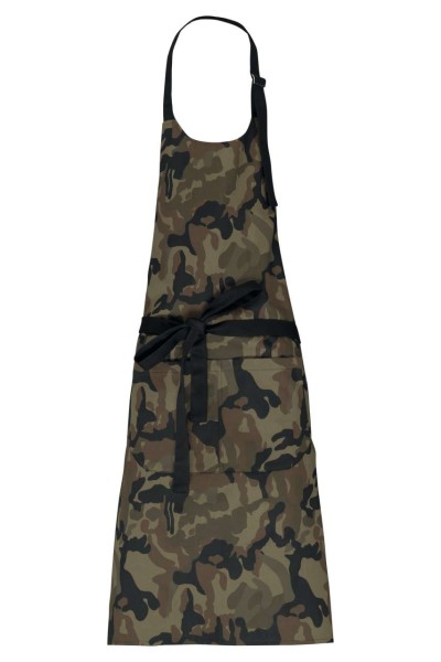 COTTON APRON WITH POCKET Szines 