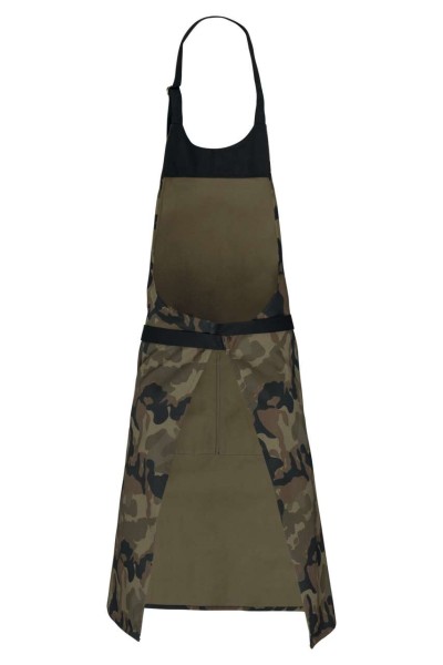 COTTON APRON WITH POCKET Szines 