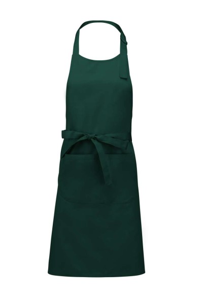 COTTON APRON WITH POCKET Zöld 