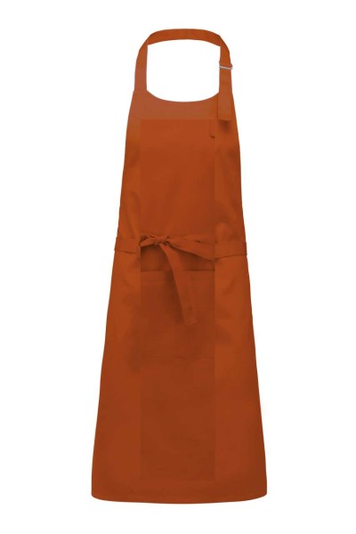 COTTON APRON WITHOUT POCKET Narancssárga 