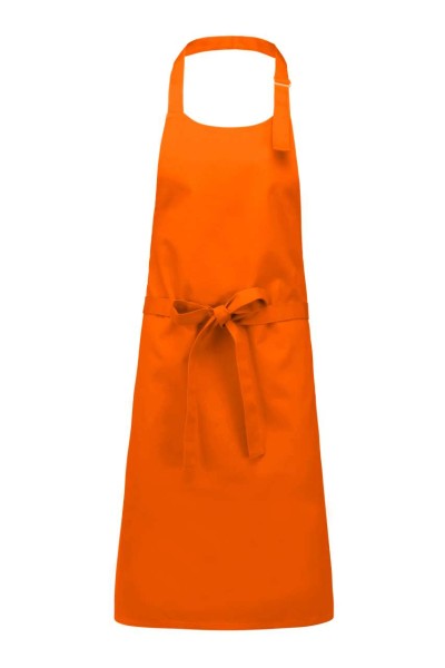 COTTON APRON WITHOUT POCKET Narancssárga 