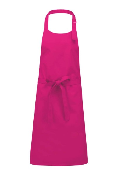 COTTON APRON WITHOUT POCKET Rózsaszín 