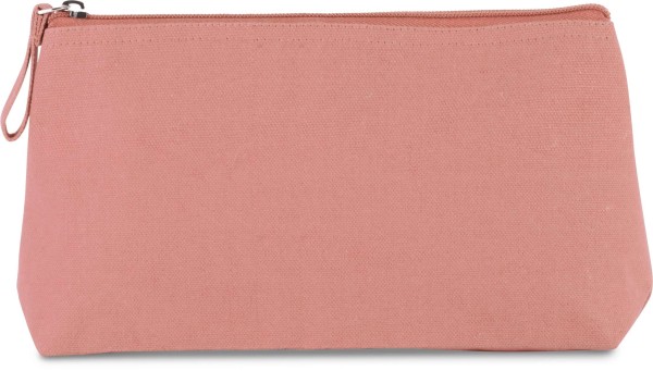 COTTON CANVAS TOILETRY BAG Narancssárga 