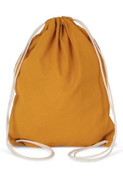 COTTON DRAWSTRING BACKPACK Fehér 