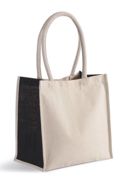 COTTON / JUTE TOTE BAG - 17L Barna 