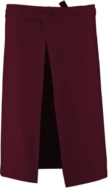 COTTON LONG APRON Piros 