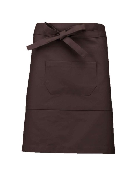 COTTON MID-LENGTH APRON Barna 