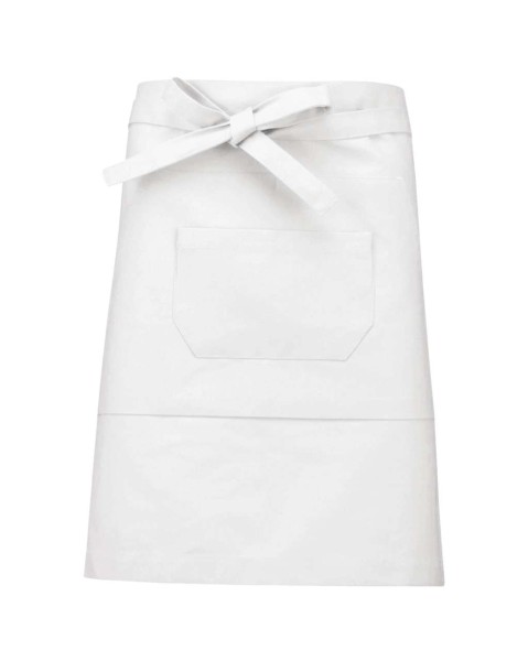 COTTON MID-LENGTH APRON Fehér 