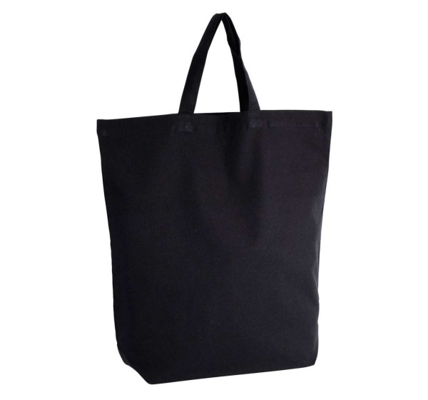COTTON SHOPPER BAG Fekete 